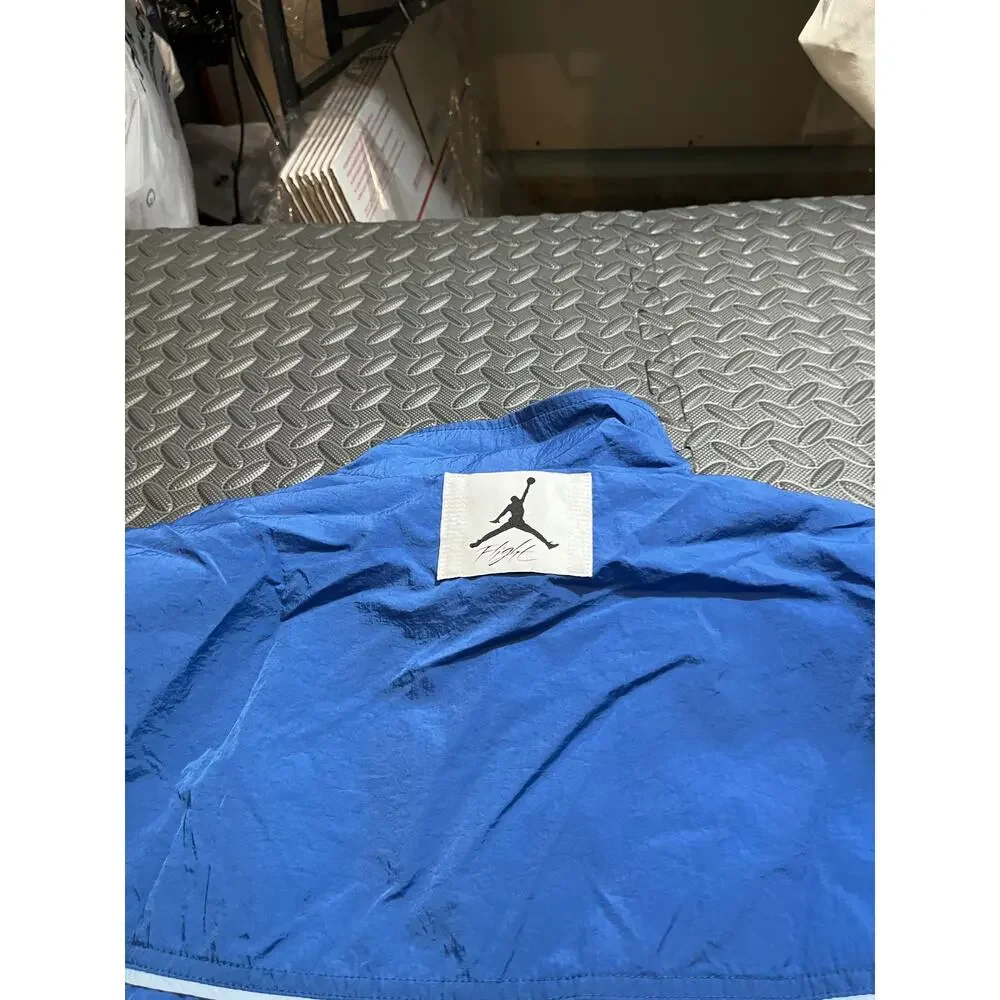 Jordan‎ Essential Statement Warm Up Jacket Blue/Baby Blue Size XL Mens Track Zip